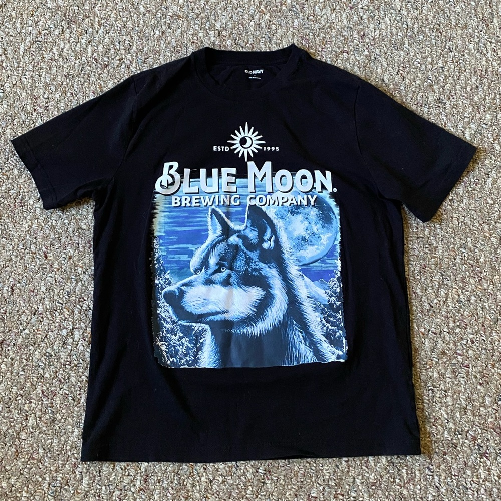 Old Navy Blue Moon Brewing Graphic Tee